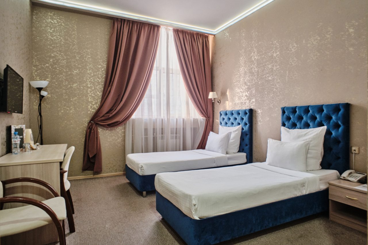 Двухместный (Стандарт с двумя одноместными кроватями), Гостиница Fortis