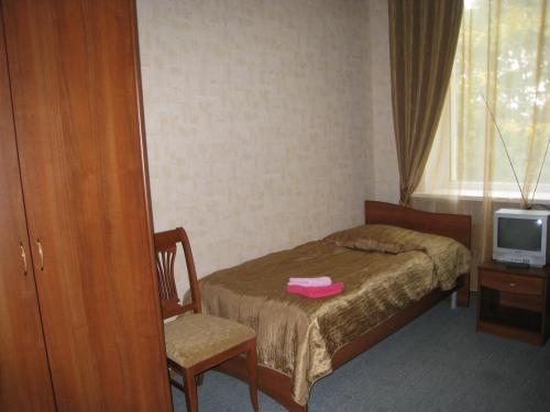 Двухместный (Эконом-класса с 2 отдельными кроватями) гостиницы ДОСААФ на Походном проезде, Москва