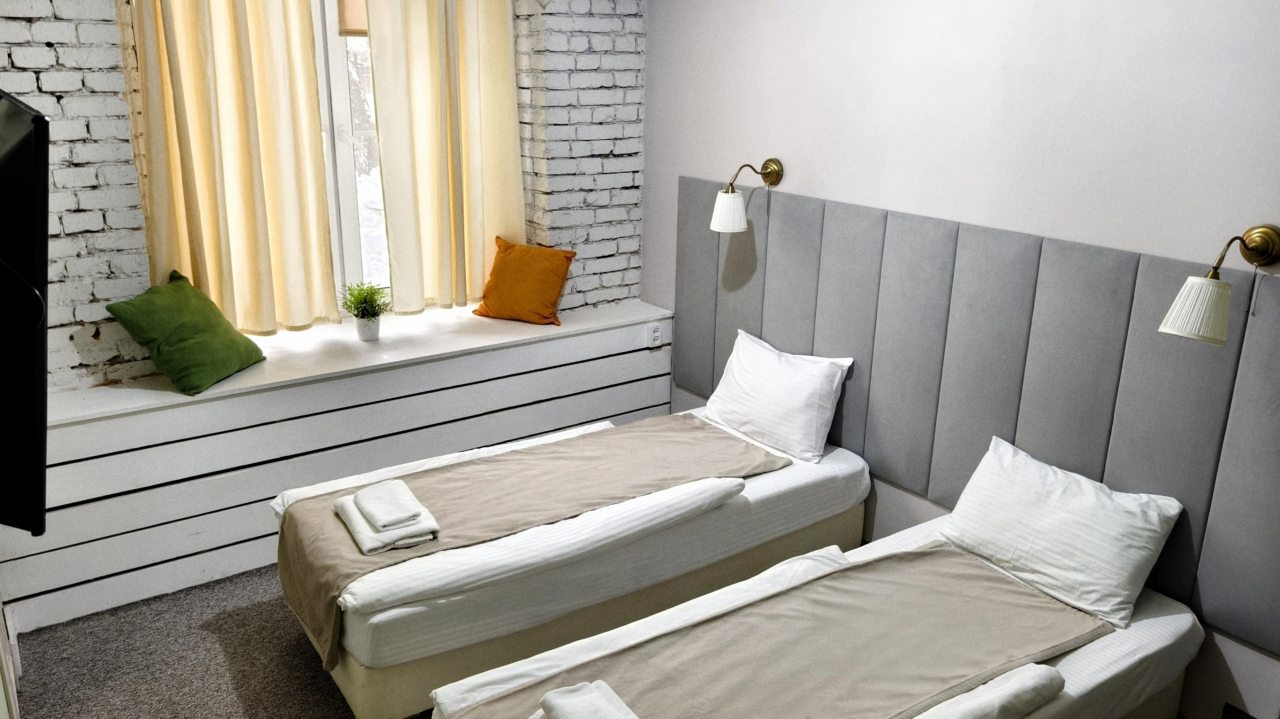 Двухместный (С 2 отдельными кроватями или 1 двуспальной), Мини-отель Loft Hotel H11