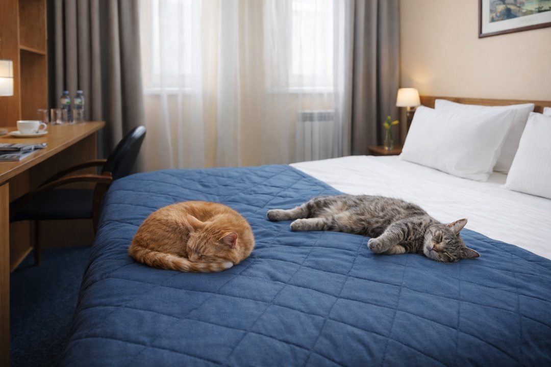 Проживание с питомцем, Отель Малетон (Анохина)