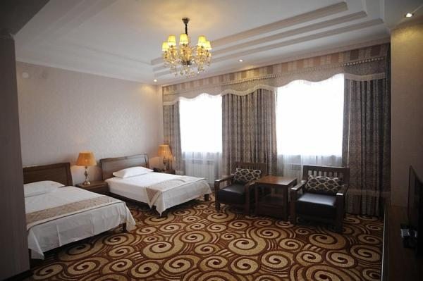 Двухместный (Двухместный номер с 2 отдельными кроватями и ванной комнатой) отеля Виктория, Оренбург