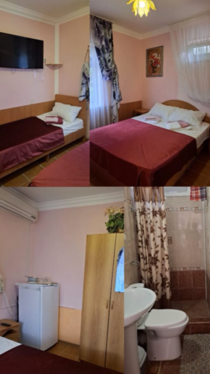 Трехместный (№6_Стандарт_1 эт), Гостевой дом Тихая гавань