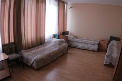 Трехместный (Койко-место в трехместном номере, без удобств) гостиницы Волга, Саратов
