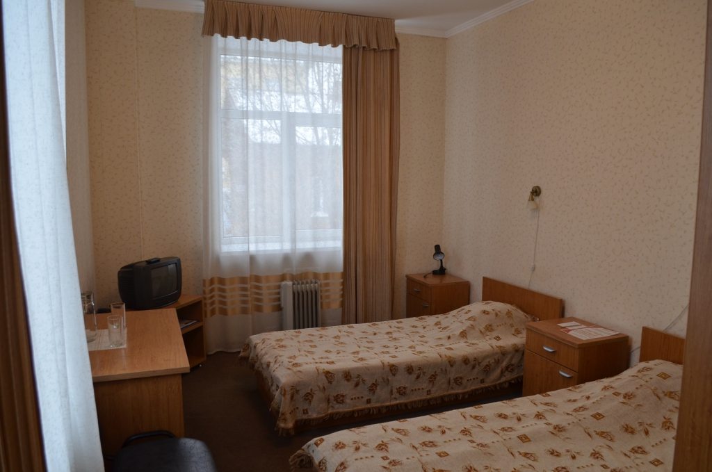 Двухместный (Койко-место в 2-местном номере Стандарт № 206, 210, 214, 216) гостиницы Парк Отель, Оренбург