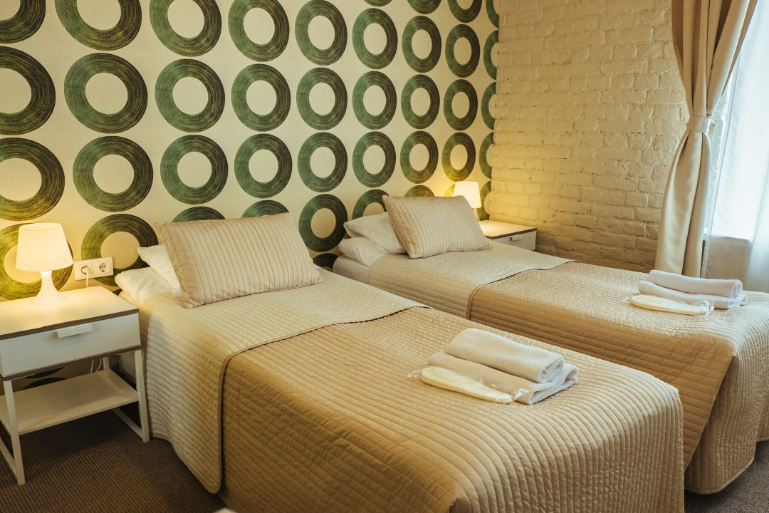 Двухместный (С 1 кроватью или 2 отдельными кроватями, Комфорт) отеля Geleon, Санкт-Петербург