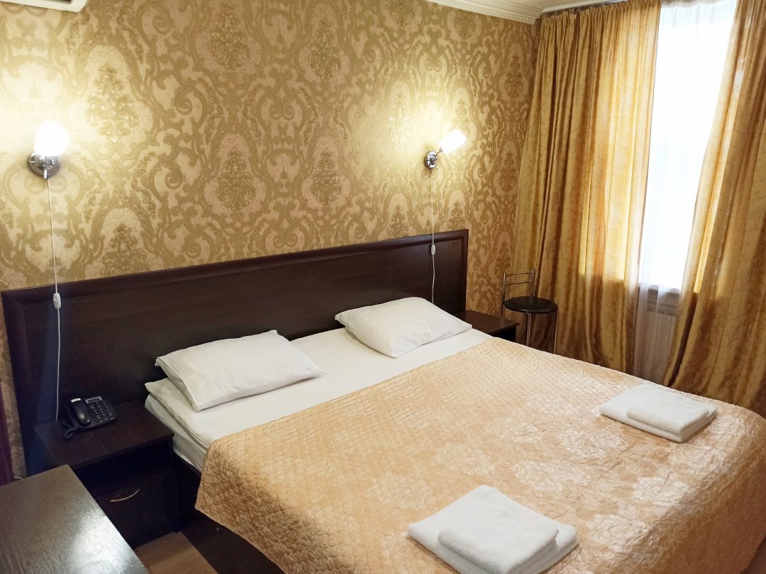 Двухместный (Номер с одной двуспальной или двумя раздельными кроватями) отеля Атлантик, Рязань