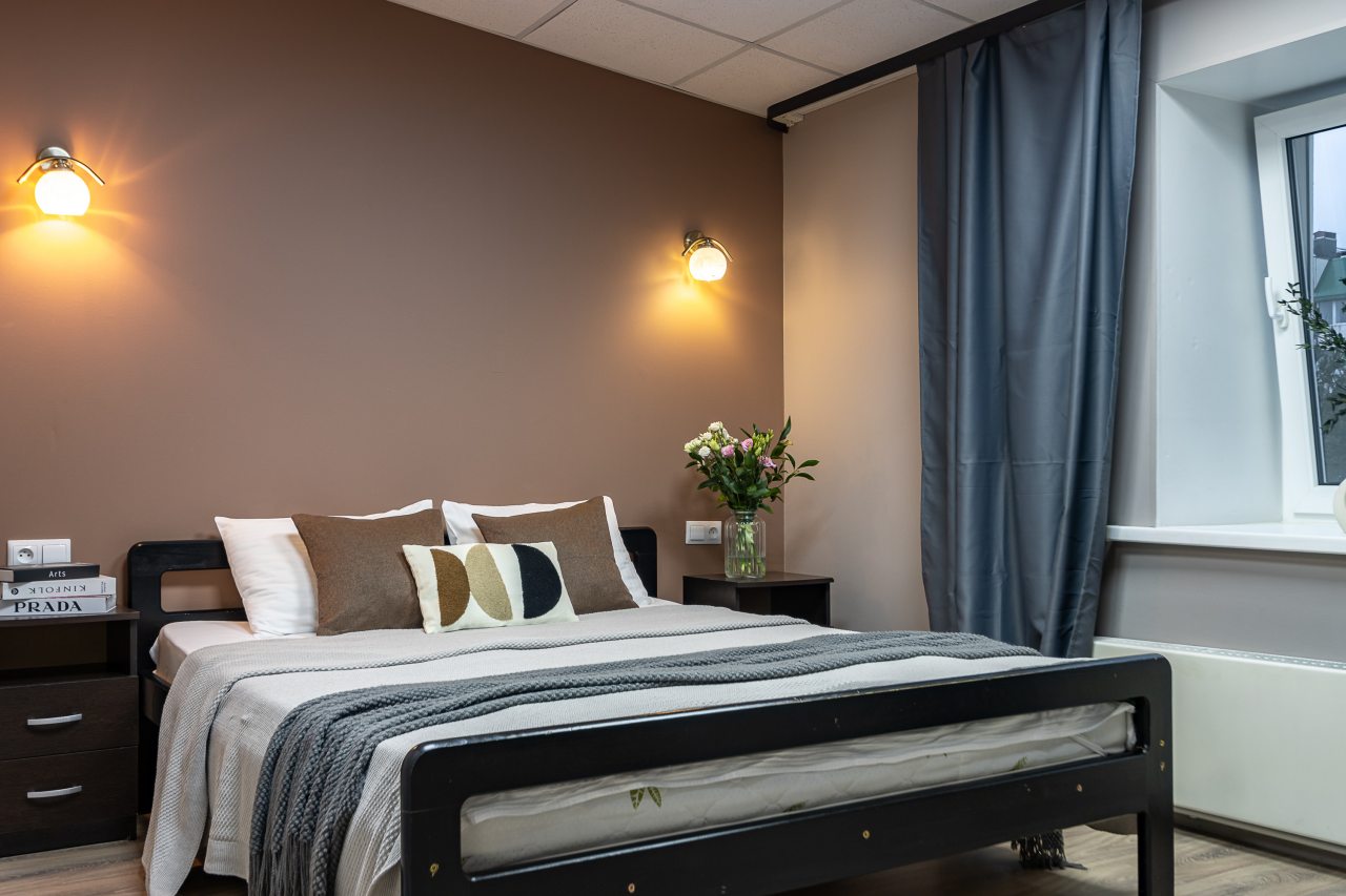 Двухместный (Улучшенный номер с 1 кроватью), Отель Номера в Гатчине