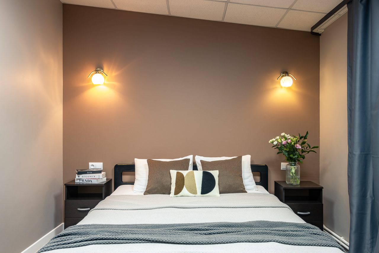 Двухместный (Улучшенный номер с 1 кроватью), Отель Номера в Гатчине