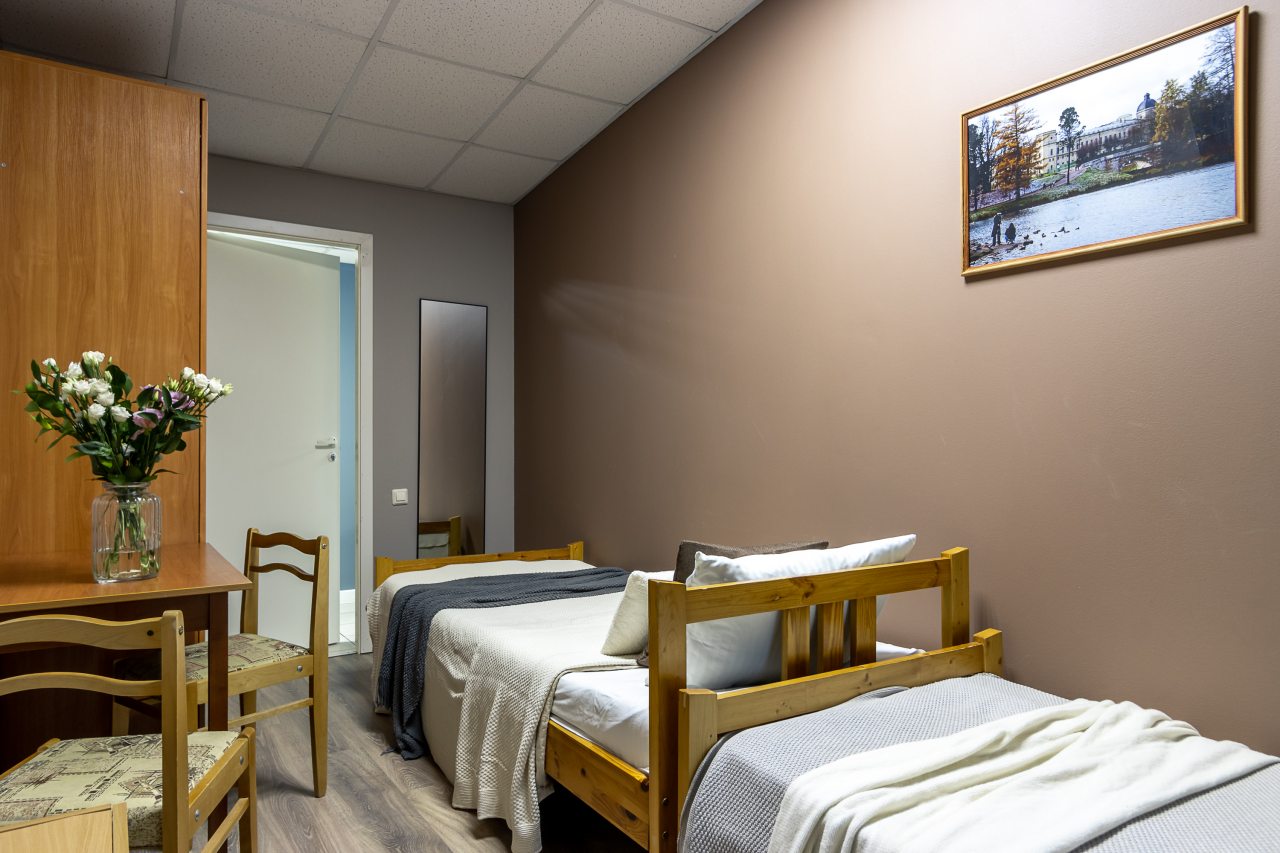 Двухместный (Стандартный номер с общей ванной комнатой), Отель Номера в Гатчине