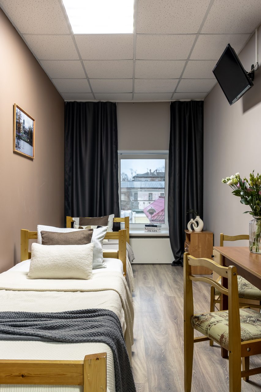 Двухместный (Стандартный номер с общей ванной комнатой), Отель Номера в Гатчине