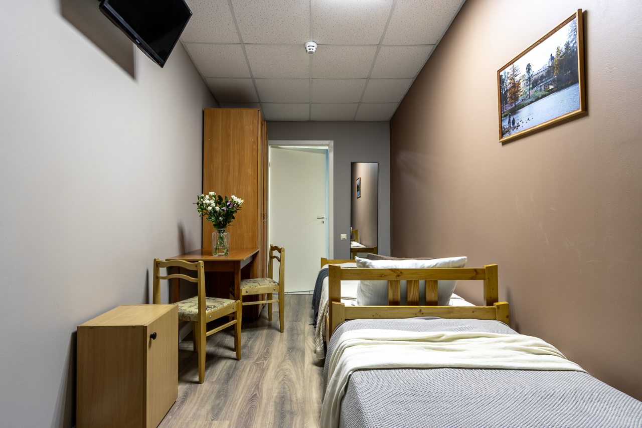 Двухместный (Стандартный номер с общей ванной комнатой), Отель Номера в Гатчине