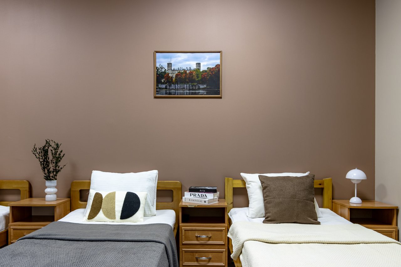 Трехместный (Трехместный номер с общей ванной комнатой), Отель Номера в Гатчине