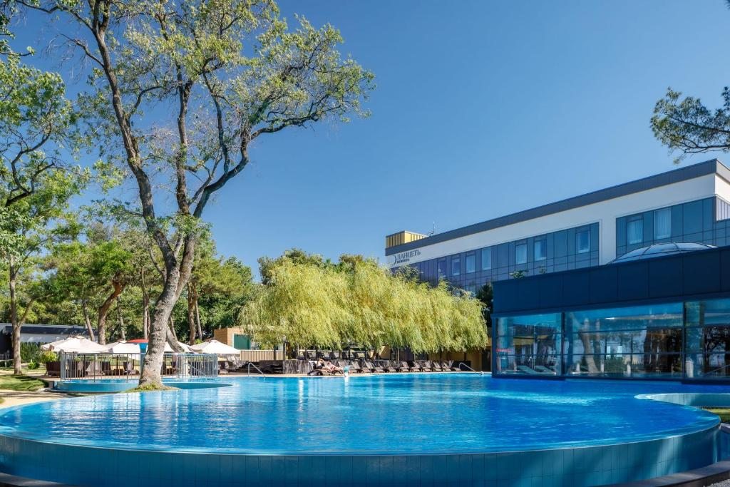 Открытый бассейн в отеле Приморье Grand Resort Hotel, Геленджик