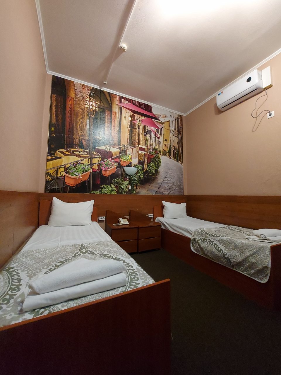 Двухместный (Бюджет с двумя раздельными кроватями), Гостиница Континенталь