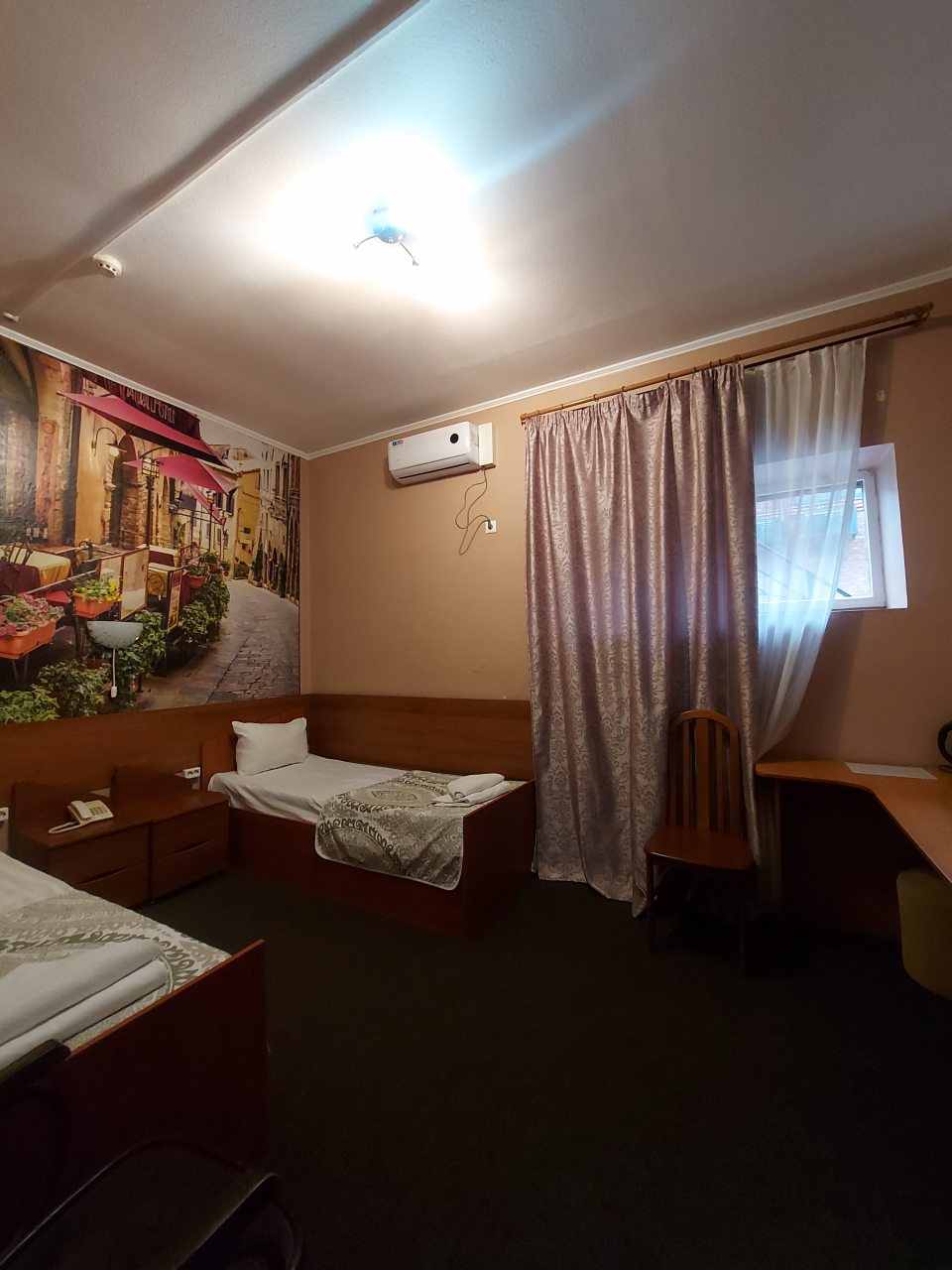 Двухместный (Бюджет с двумя раздельными кроватями), Гостиница Континенталь