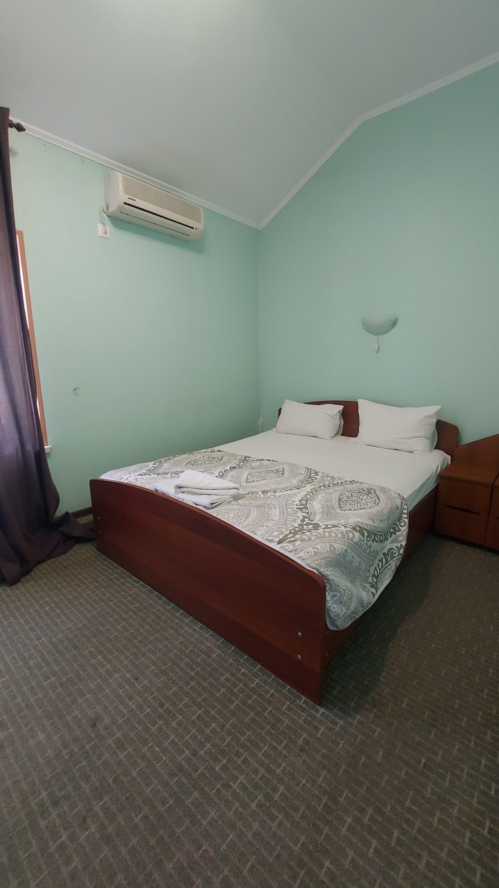 Двухместный (Стандарт c одной двуспальной кроватью), Гостиница Континенталь