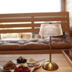 Баня с видовым панорамным окном и тёплой купелью, Эко-отель Чабрец