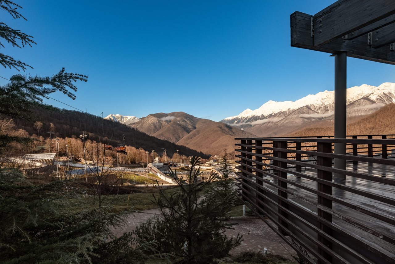 Вилла (С 4 спальнями, панорамный вид на горы), Апарт-отель SKYPARK