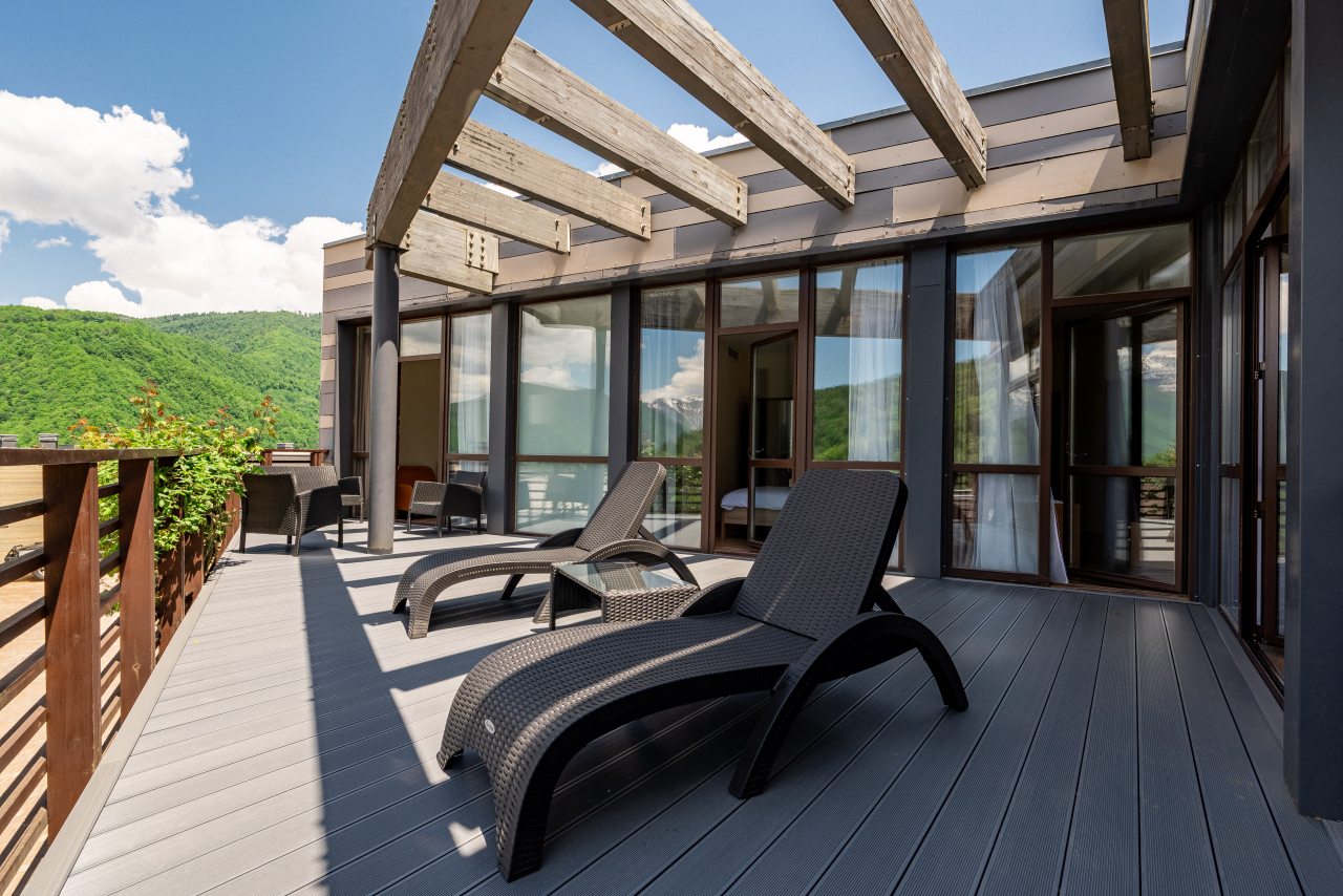 Вилла (С 3 спальнями, панорамный вид на горы), Апарт-отель СКАЙПАРК