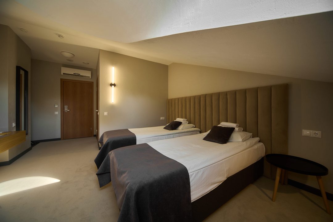 Двухместный (Стандартный двухместный номер с 2 отдельными кроватями) отеля Оникс, Торжок