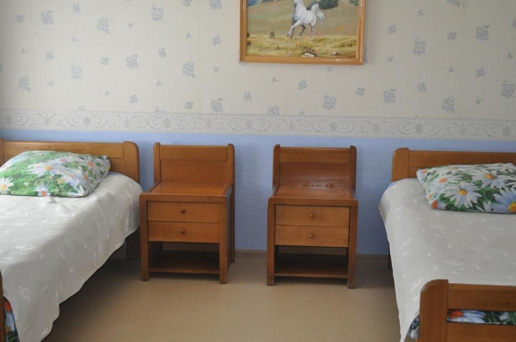 Двухместный (Бюджетный двухместный номер с 2 отдельными кроватями) отеля Панова, Тихорецк