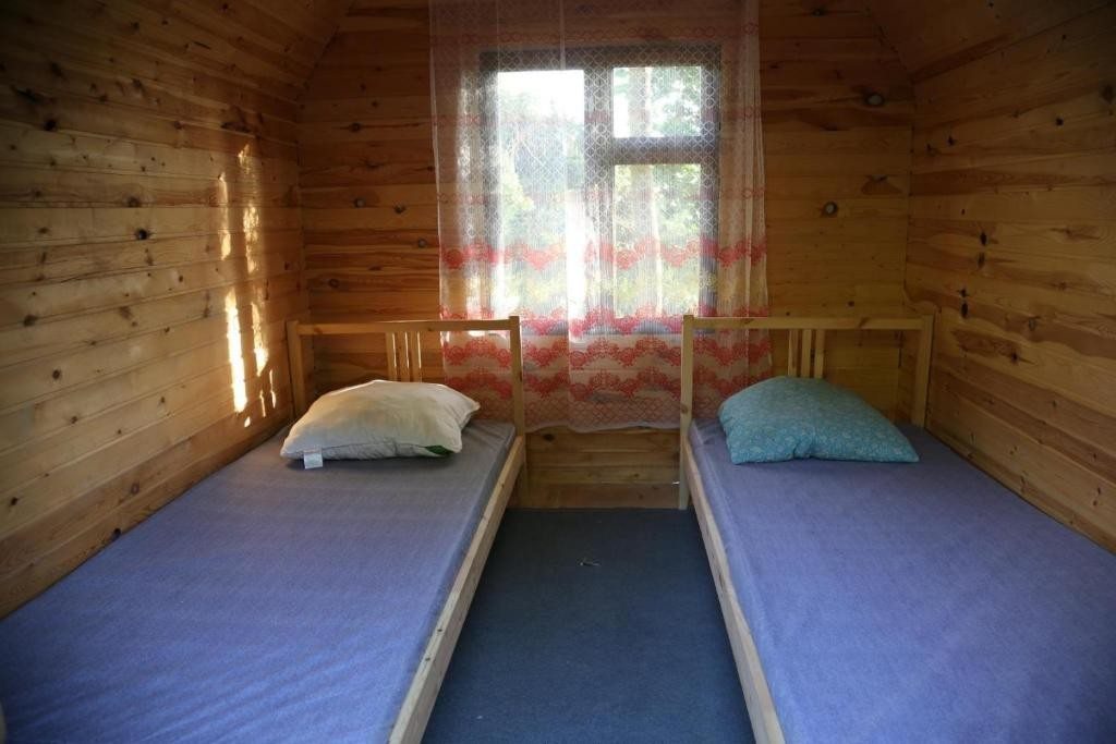 Двухместный (Бюджетный двухместный номер с 2 отдельными кроватями) базы отдыха На реке Шаке, Головинка