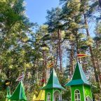 Подогреваемые бассейны 3 детских, игровые площадки