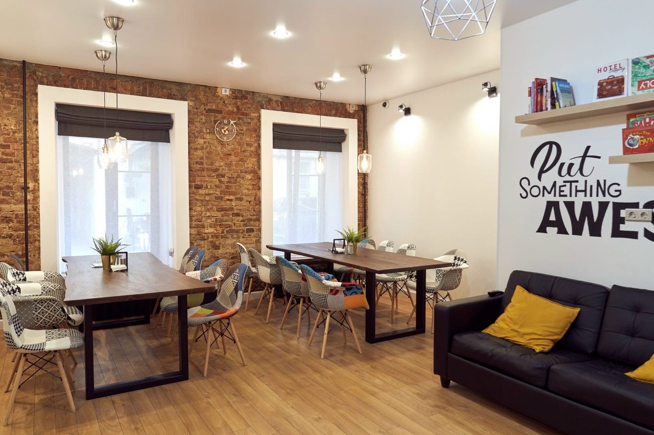 Пятиместный (С удобствами в номере и доп местом), Хостел Bigland