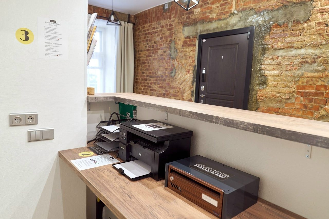 Пятиместный (С удобствами в номере и доп местом), Хостел Bigland