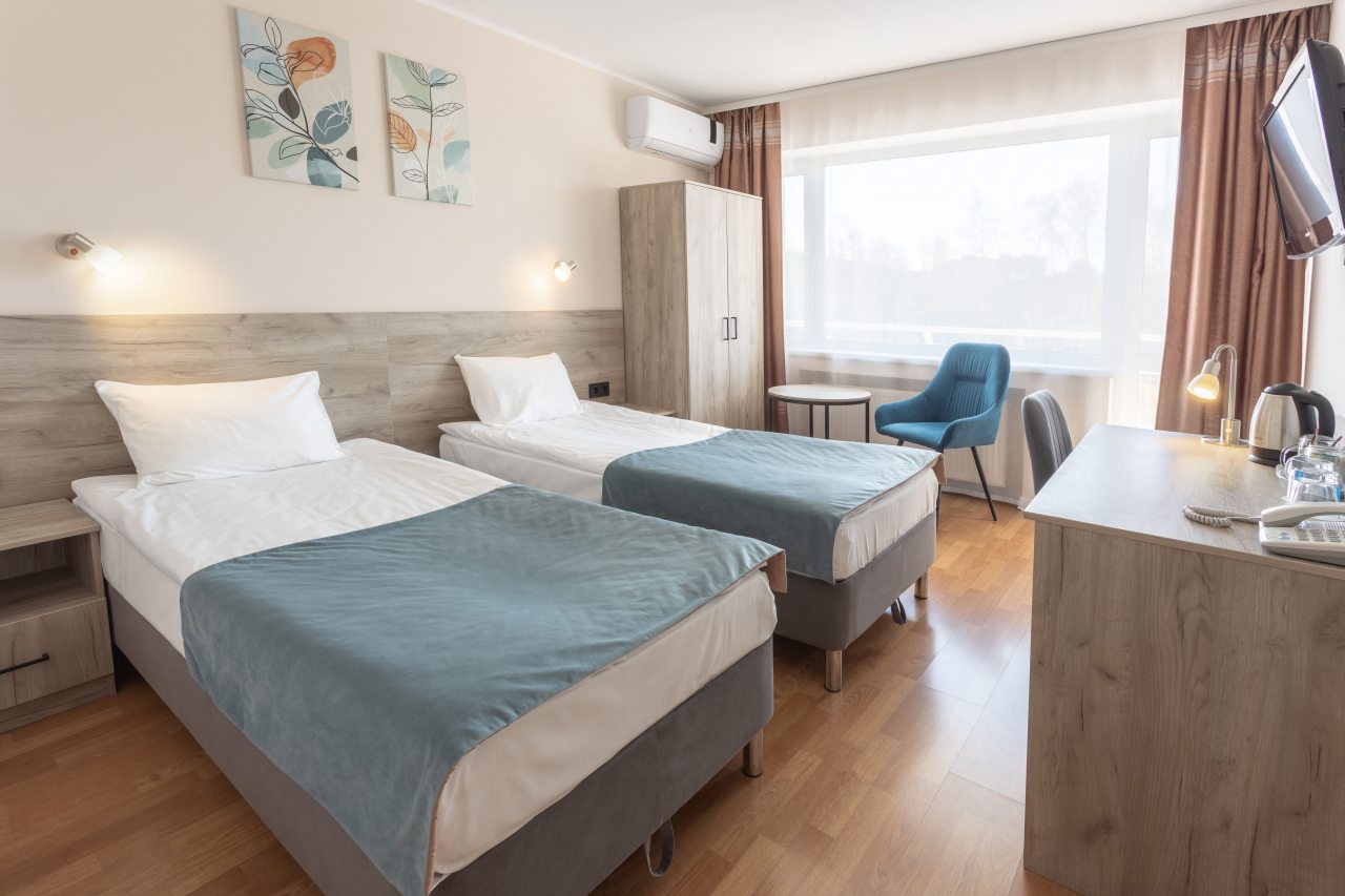 Двухместный (Стандарт TWIN с видом на озеро), Гостиница Карелия