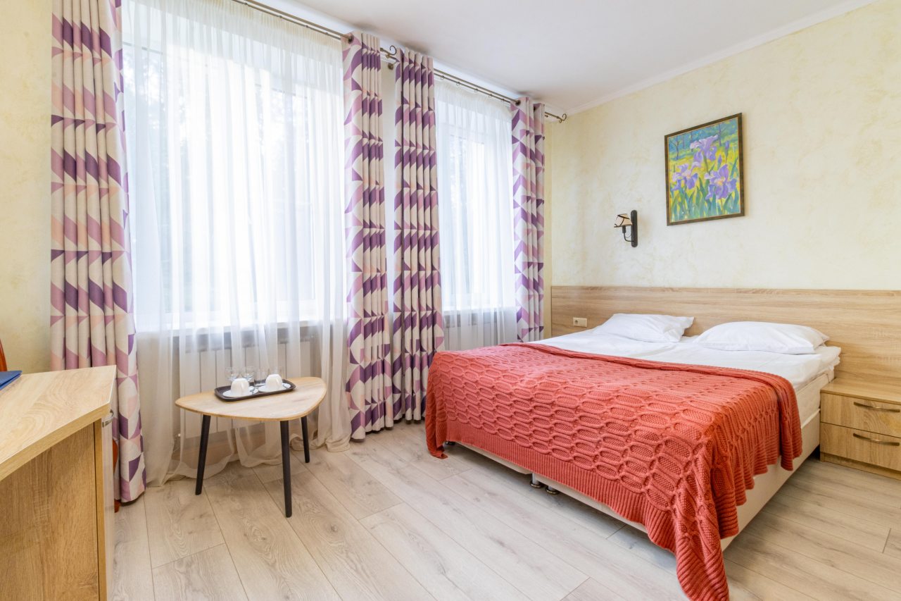 Двухместный (Евростандарт с двуспальной кроватью), Отель Серебряный век