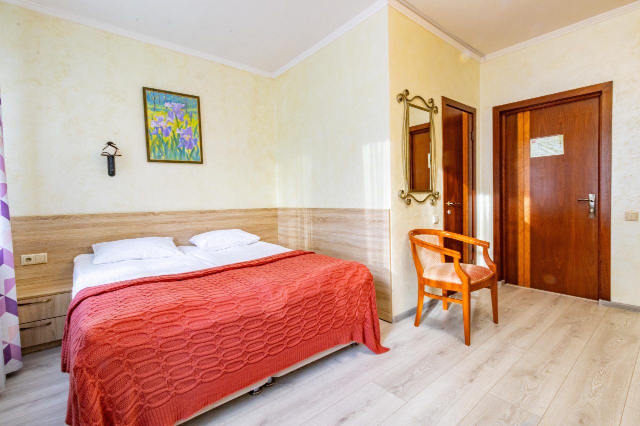 Двухместный (Евростандарт с двуспальной кроватью), Отель Серебряный век