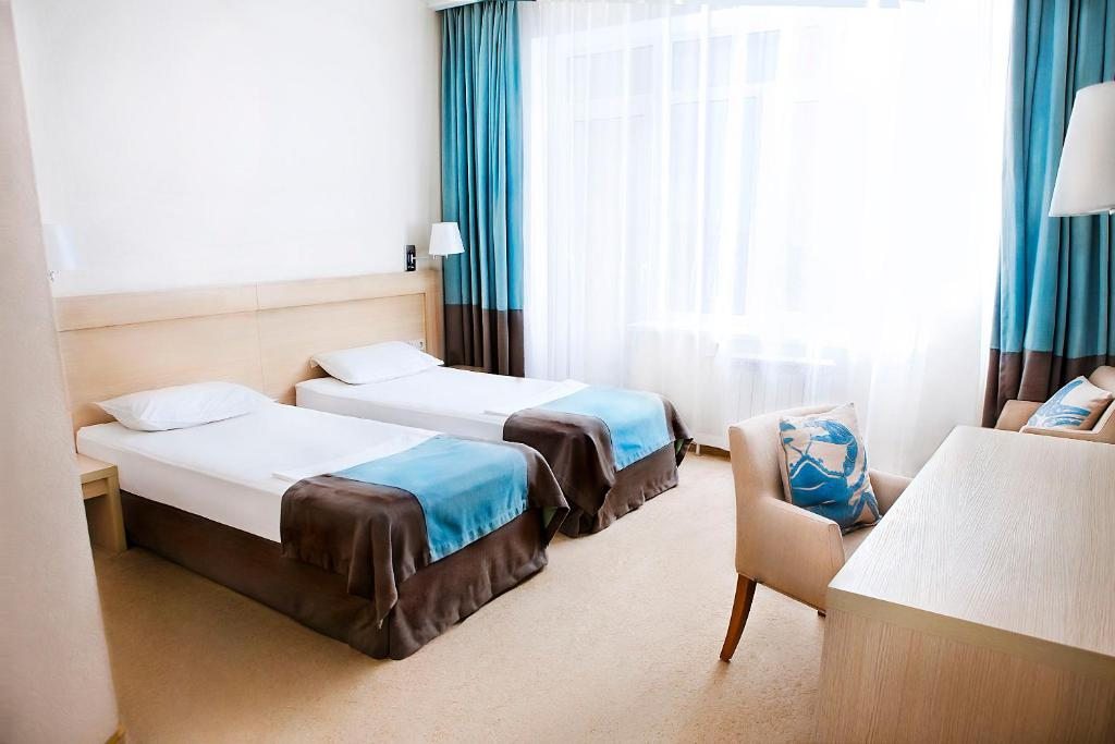 Двухместный (Двухместный номер с 1 кроватью или 2 отдельными кроватями) курортного отеля Теплое Море, Славянка