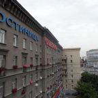 Вид на отель Славянка в Москве