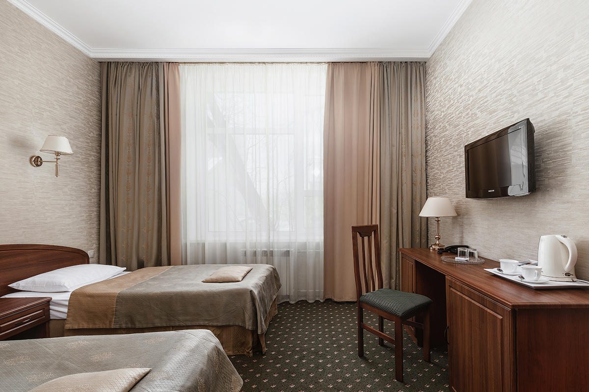 Размещение с раздельными кроватями.