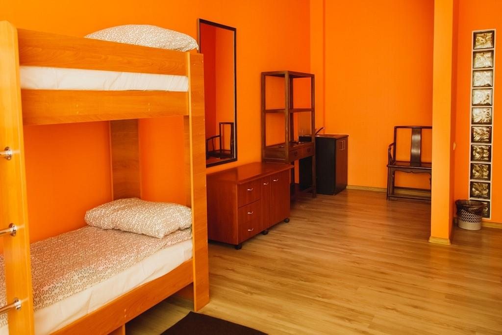 Номер (Кровать в общем четырехместном номере для мужчин) хостела Бамбу, Владивосток