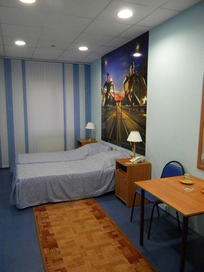Двухместный (Стандарт Twin) гостиницы Спорт Отель, Тольятти