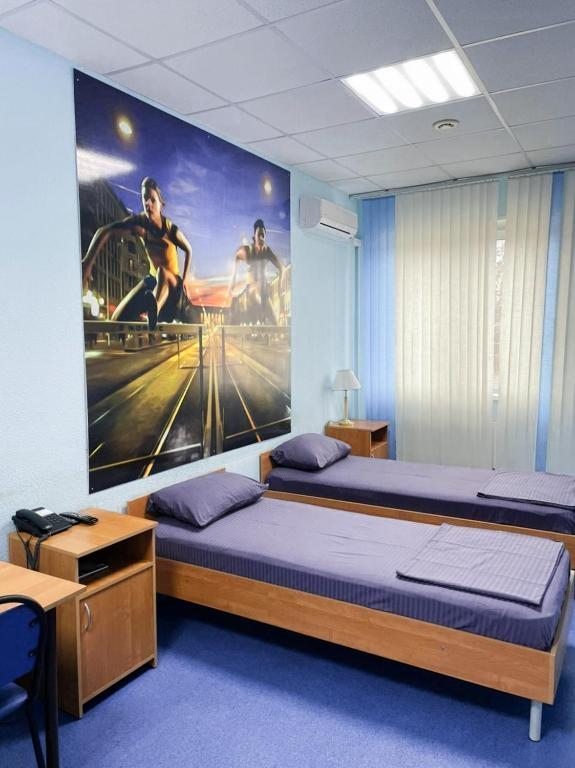 Двухместный (Двухместный номер с 2 отдельными кроватями) гостиницы Спорт Отель, Тольятти