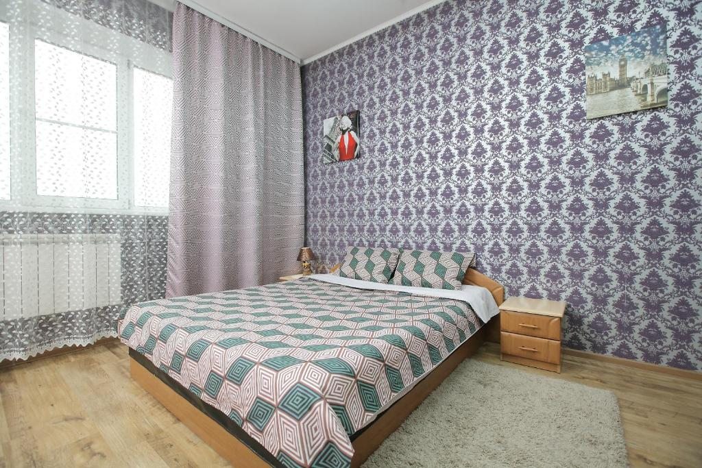 Двухместный (Номер комфорт с 1 кроватью и видом на город) отеля Сова, Красноярск
