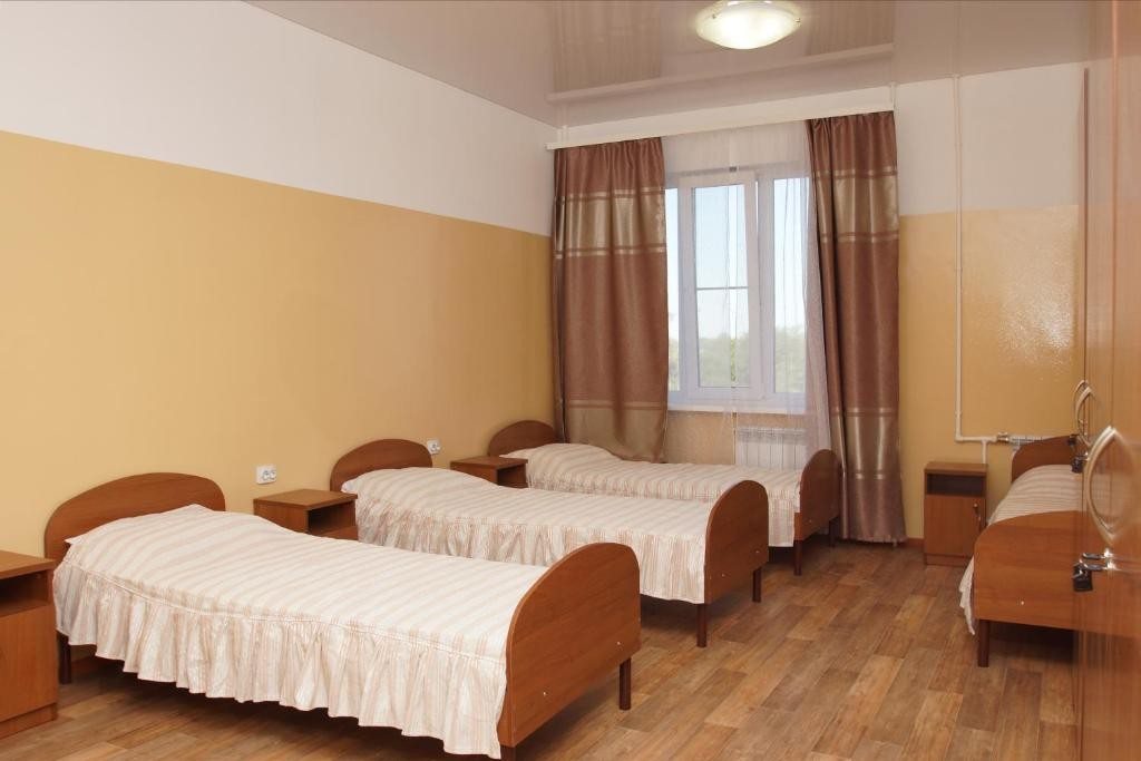 Номер (Односпальная кровать в мужском общем номере) хостела на Костромской, Хабаровск