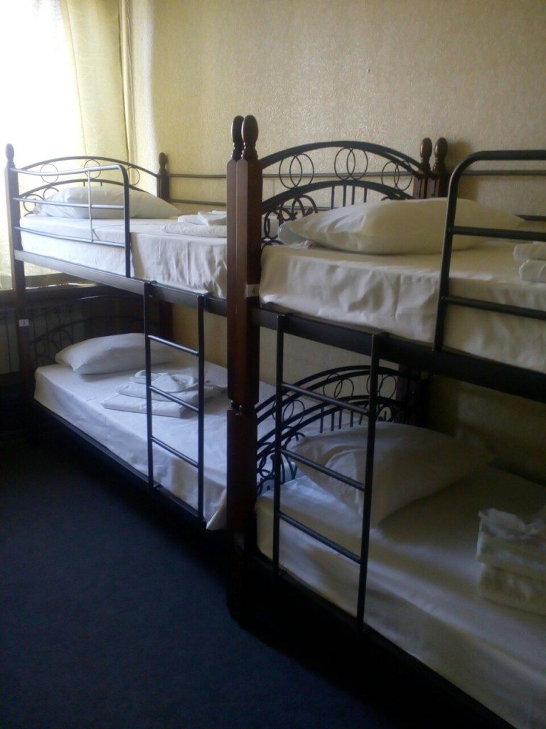 Четырехместный (С двухъярусной кроватью) гостиницы Бюджет, Красноярск