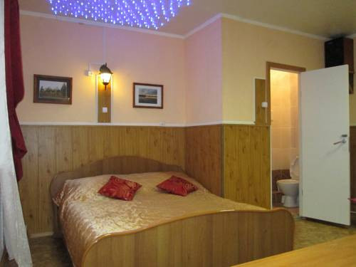 Двухместный (Стандарт, С 1 кроватью или 2 отдельными кроватями) гостиницы-хостела Три охотника, Омск