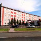 Фасад гостиницы Колос, Барнаул