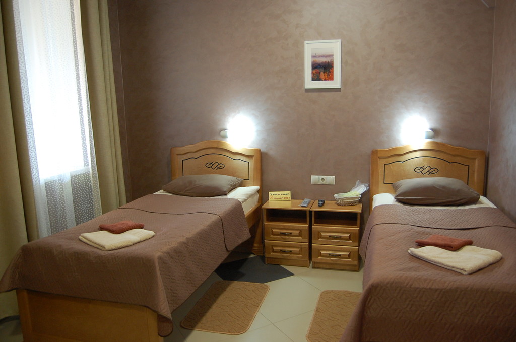 Двухместный (Двухместный номер с двумя кроватями №17, 20, 22) отеля Буржуй, Вязьма