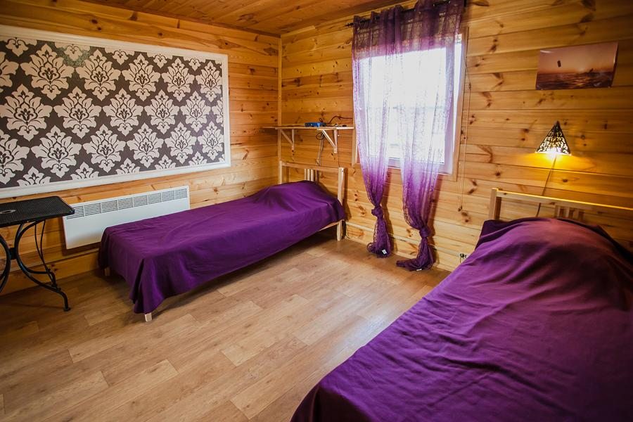 Двухместный (Двухместный номер эконом-класса с 2 отдельными кроватями) гостевого дома Surf Point, Веськово