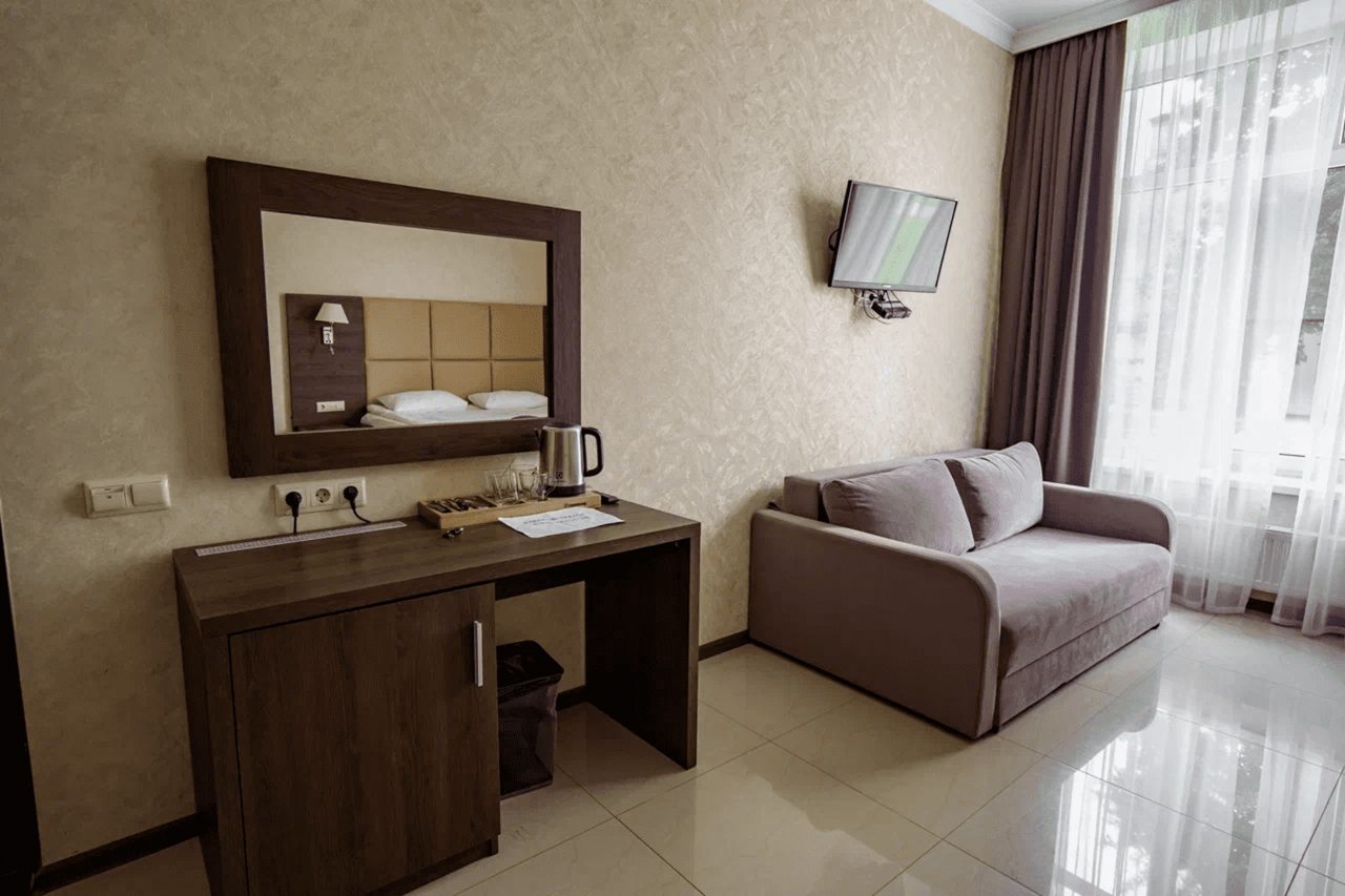 Номер (STANDART с завтраком и трансфером до склона), Гостиница Орлиное Гнездо