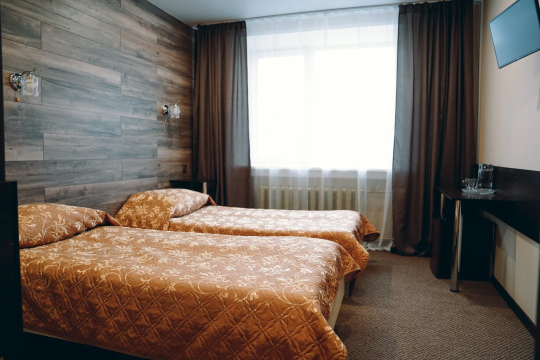 Двухместный (Стандарт с двумя раздельными кроватями) гостиницы Центральная, Новосибирск