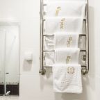 Комплект полотенец в ванной комнате