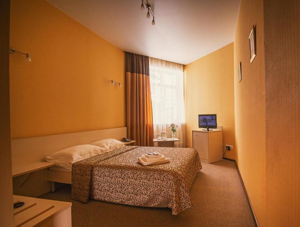 Двухместный (Стандартный двухместный номер с 1 кроватью) гостиницы Топаз, Каменск-Уральский