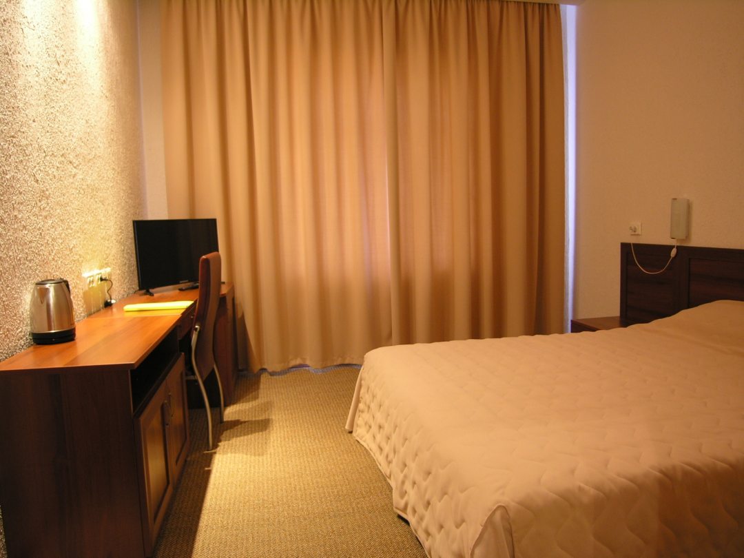 Двухместный (Стандарт (Double room)) гостиницы Орбита, Усинск